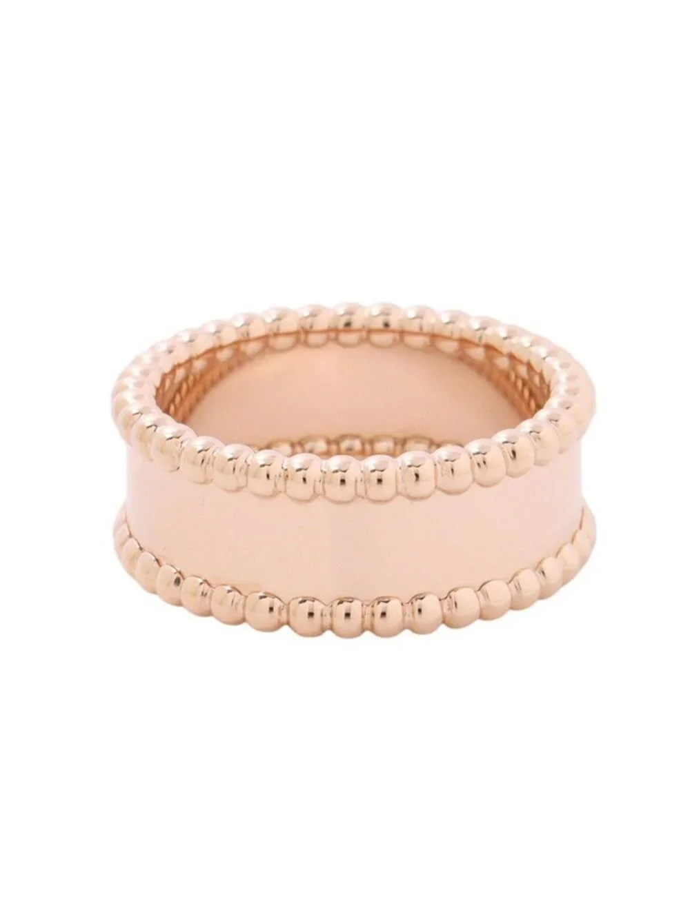 Van Cleef & Arpels Ring Perlee Signature 18k Pink Gold
